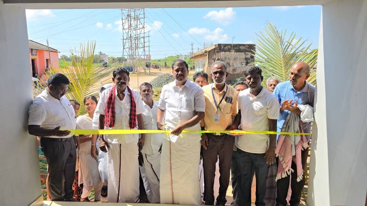  ரூ.43-லட்சம் மதிப்பீட்டில் புதிய துணை சுகாதார மையம் ! 